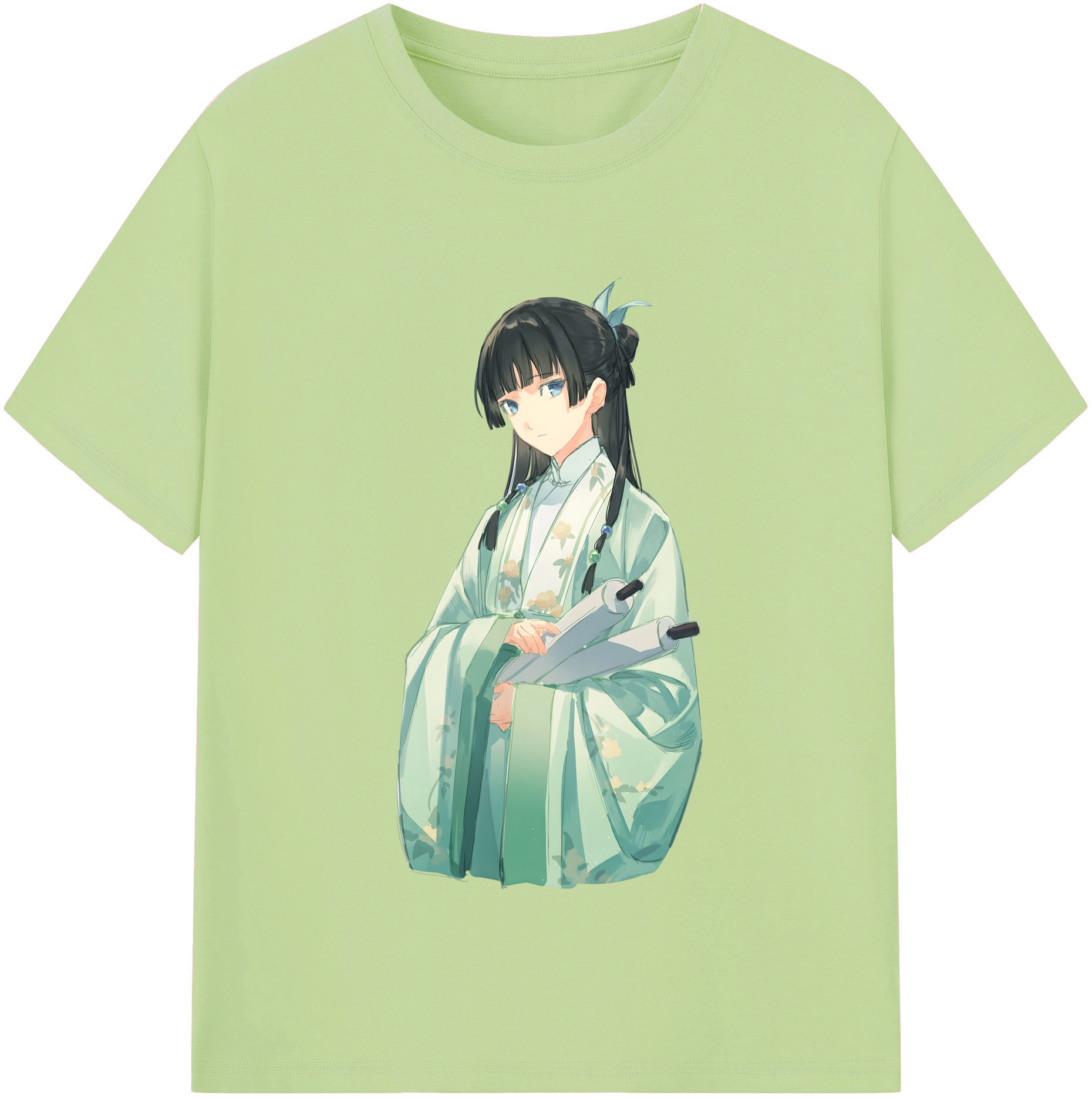 （画像用） 薬屋のひとりごと The Apothecary Diaries 綿100％半袖Tシャツ（フロントプリント）